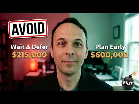 RRSP Tax Bomb Explained (And How to Avoid It): YouTube Thumbnail