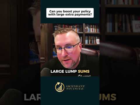 Can the Infinte Banking cash value be increased by making large lump-sum deposits?: YouTube Thumbnail