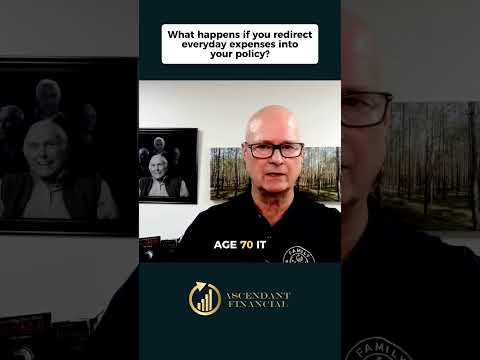 What happens if you redirect everyday expenses into your policy?: YouTube Thumbnail